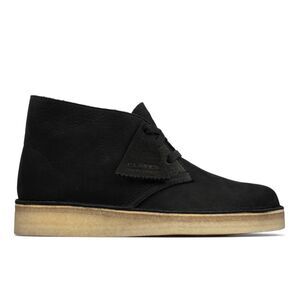 Clarks Womens Desert Coal Black Boots (NWT)